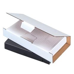 8 1/4 x 4 3/8 x 1 3/16" White Video Tape Mailers, Bundle Of 50 (MVM1)