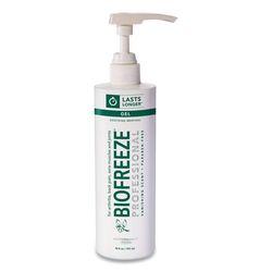 Biofreeze® 13425 Professional Green Topical Analgesic Pain Reliever Gel, 16 oz Pump BIF13425