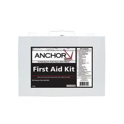 Anchor Brand 25 Person First Aid Kit, ANSI 2009, Metal Case (101-25-9-FAKM)