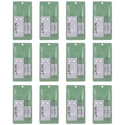 Go Mouthwash Individual Mouthwash Packets, Mint Flavor, 0.37 oz Packet, 5/Pack, 12 Packs/Box (GMHMW05)