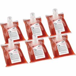 Health Guard 69041 Foaming Luxury Hand Soap - Tropical Scent - 33.8 fl oz (1000 mL) - Soil Remover - Multipurpose - Rose - 6 / Carton - Case of 6 KUT6