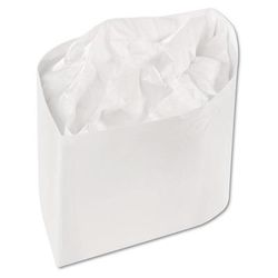 Royal RCC2W Classy Cap, Crepe Paper, White, Adjustable, One Size, 100 Caps/Pk, 10 Pks/Carton - Case of 10