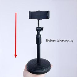 TEMU 360° Rotatable Adjustable Phone Stand - Foldable, Stretchable & Portable Desktop Holder With Secure Base