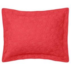 Anna Sham by BrylaneHome in Soft Geranium (Size STAND)