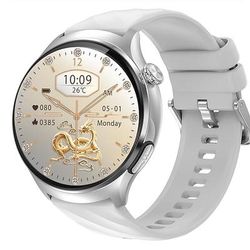 imosi mt600 smartwatch 1.56 amoled pollici smartwatch fitness running watch bluetooth ecgppg monitoraggio della temperatura contapassi compatibile con android ios donne uomini chiamate in vivavoce