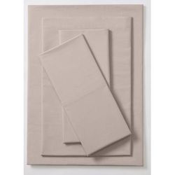 Percale Cotton Sheet Set by Homestyles in Silver Peony (Size TWIN)