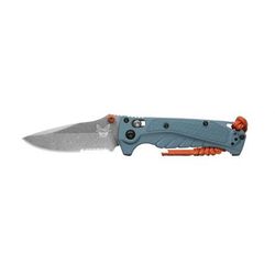 Benchmade Water Adira Mini Folding Knife 3.21in CPM MagnaCut Stainless Steel Grivory Depth Blue Combo 18065S