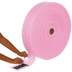 1/8" x 72" x 550' Perforated Anti-Static Air Foam Roll, Each (FW1872ASP)