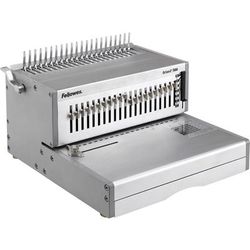 Fellowes 5643201 Orion 500 Electric Comb Binding Machine, 500 Shts, 15 3/4 x 19 3/4 x 9 3/4, Gray