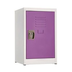 AdirOffice Steel Storage Locker, 1 Compartment, 15 x 15 x 24, Purple (ALHI62902PUR)