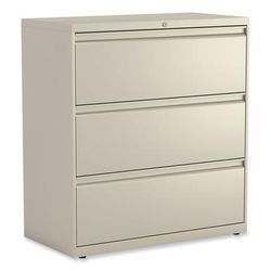 Alera HLF3641PY Lateral File, 3 Legal/Letter/A4/A5-Size File Drawers, Putty, 36" x 18" x 39.5" ALEHLF3641PY
