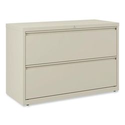 Alera HLF4229PY Lateral File, 2 Legal/Letter-Size File Drawers, Putty, 42" x 18" x 28" ALEHLF4229PY