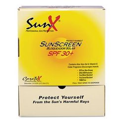 Coretex CT91664 SPF30 Sunscreen, Single Dose Pouch, 100/Box - Box of 100 PFYCT91664