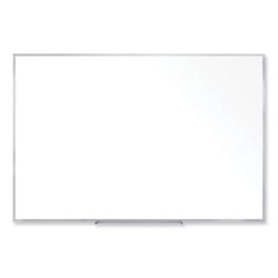Ghent MFG M2454 Non-Magnetic Whiteboard with Aluminum Frame, 60.63 x 48.47, White Surface, Satin Aluminum Frame GHEM2454