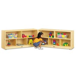 Jonti-Craft 0326JC Fold-n-Lock Storage Units, 48w x 15d x 24.5h, White JNT0326JC