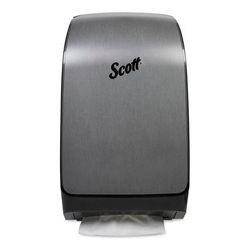 Scott® 39712 Mod* Scottfold* Towel Dispenser, 10.6 x 5.48 x 18.79, Brushed Metallic KCC39712