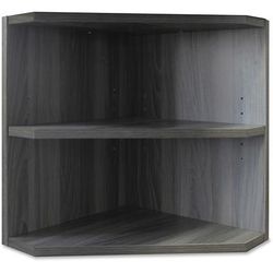 Safco MNPOLGS Medina Series Laminate Hutch Support, 15w x 15d x 20h, Gray Steel MLNMNPOLGS