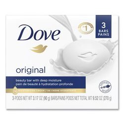 Unilever 04090CT White Beauty Bar, Light Scent, 3.17 oz, 12/Carton - Case of 12 UNI04090CT