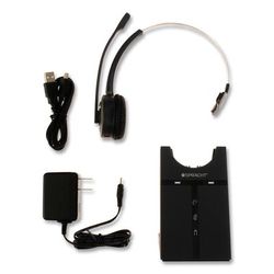 Spracht HS3010 ZuM Maestro USB Softphone Headset, Monaural, Over-the-Head, Black SPTHS3010