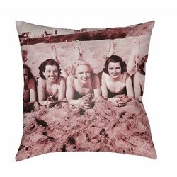 Mahmutlar 20" Square Modern Pillow plush Off White/Dark Plum/White Thatch/Multi Brown/Rose Gold/Warm Gray/Pale Pink/Khaki/Chocolate Brown/Brick Red/Dark Pink/Tan Outdoor Throw Pillow - Boutique Rugs