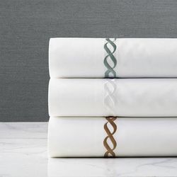 1000 Thread Count Chain Sheet Set - White, Queen - Frontgate Resort Collection™