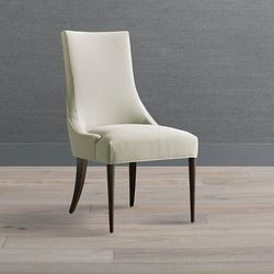 Camilla Dining Side Chair - Mist Quadrille Fabric - Frontgate