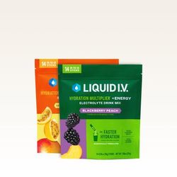 Liquid I.V.® Energy & Immune Support Bundle Hydration Multiplier® (28 Pack) - Hydrating Powdered Electrolyte Drink Mix Packet - Variety Pack