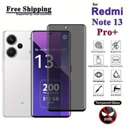 TEMU 1pc Tempered Glass Screen Protector For Redmi Note 13/13 Pro/13 Pro+, Glossy Finish, Scratch-resistant, Anti-fingerprint, Bubble-free Installation, High-definition Display Enhancement