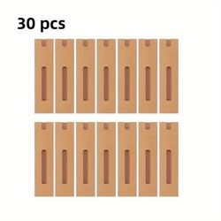 TEMU 30pcs Paper Pen Gift Boxes, Music-themed , Single Pen Holder For Office, Home, Or Small Business Decor, Lightweight And Storage Solution
