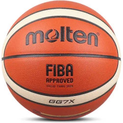 Molten GG7X GG6X GG5X Basketball PU Leather for Adult Teenager Children Outdoor Indoor Match Training FIBA Approved