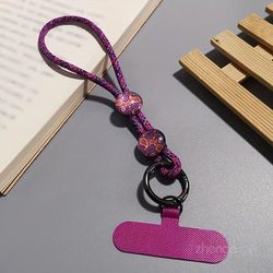 TEMU Pattern , Adjustable Phone Lanyard Phone Universal -lost Lanyard