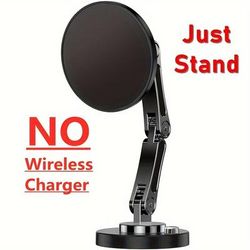 TEMU Magnetic Phone Stand Navigation Stand Universal Car Phone Cradle - Adjustable Horizontal And Vertical Dashboard Mount For All Smartphones Adjustable Foldable - And Sturdy Design
