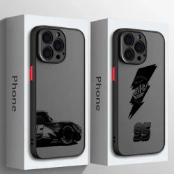 Disney McQueen Cars Logo Phone Case For Samsung S25 S24 S23 S22 S21 S20 S10 FE Note20 Note10 Plus