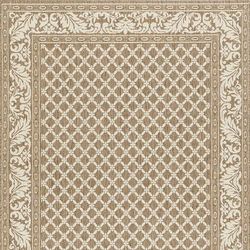 Ashworth Indoor/Outdoor Rug - Navy/Cream, 5'3" x 7'6" - Frontgate