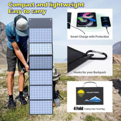 600W 1000W 18V Portable Solar Panel Charger 12V USB DC Camping Foldable Panels For Moblie Phone Laptop Charge Power Station