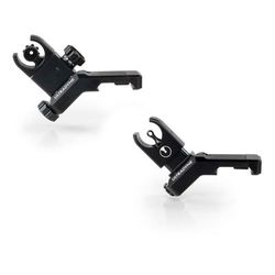 Ultradyne C4 Offset Flip-Up Front/Rear Sight Set Right Hand Black UD10880