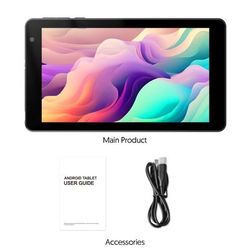 TEMU 7 Inch Tablet, Android 14 Tablet, -core Processor, A523cpu, 8gb (3+5gb) 64gb Rom, 1tb Of Extended Memory, 8mp Rear Camera, 5g Dual-band, Wifi6, 3500mah Tablet, 1024*600ips