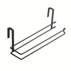 TEMU Fashionable Non-perforated Tissue Holder, Wall-mounted Design, Non-perforated Installation, Space-saving. Suitable For Kitchens And Bathrooms, Modern And , Enhance Of ,