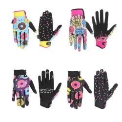 fistplast Four-color Super Donut Wheel Glitz Riding dirt bike long finger touch screen gloves