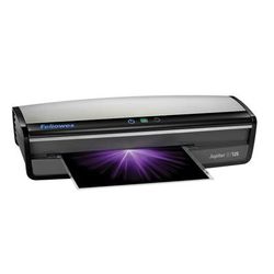 Fellowes Jupiter 2 125 12.5" Laminator With Combo Kit, 5.12"h X 21.25"w X 8.19"d, Silver/black