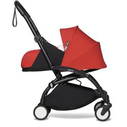 Babyzen YOYO2 Ultra Compact 0+ Stroller - Black / Red