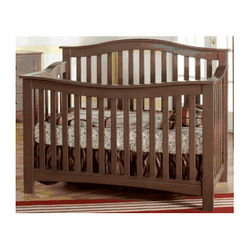 Pali Bolzano 3 Piece Nursery Set in Earth - Crib, Double Dresser & 5 Drawer Dresser