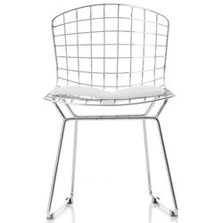Little Nest Little Bert Child Chairs in Silver - Set of 2