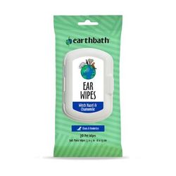 Earthbath Soft Ear Wipes for Pets, Count of 30