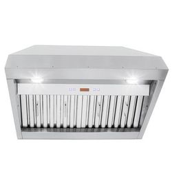 Insert Range Hood for Custom Range Hoods, 1000 CFM, Stainless Steel Finish| Proline PLFL 832 / 28 inches wide (for 30 inch range hoods)