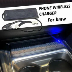 Center console Wireless charger For bmw 3 4 series f31 f30 f32 f33 f34 f36 f33 f35 m4 f82 Charging Pad phone Holder Accessories