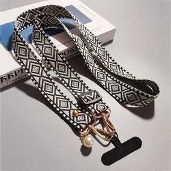 TEMU Fashionable Phone Lanyard, Adjustable Choking, Fashionable 's Lanyard, -loss , Bag , Suitable Smartphones