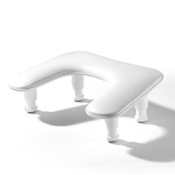 TEMU 1pc Ergonomic Adjustable Height Manicure , Detachable Pu For Two-handed , Unscented Comfortable ,