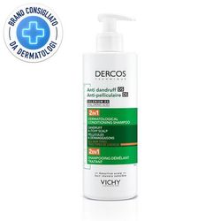 Vichy Dercos 2in1 Shampoo + Balsamo Anti-forfora DS​ trattante dermato