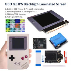 HISPEEDIDO 3.1 inches DMG IPS Q5 Laminated screen Rechargeable Kit High Definition Display built-in OSD FRM Menu w/Pre-cut shell